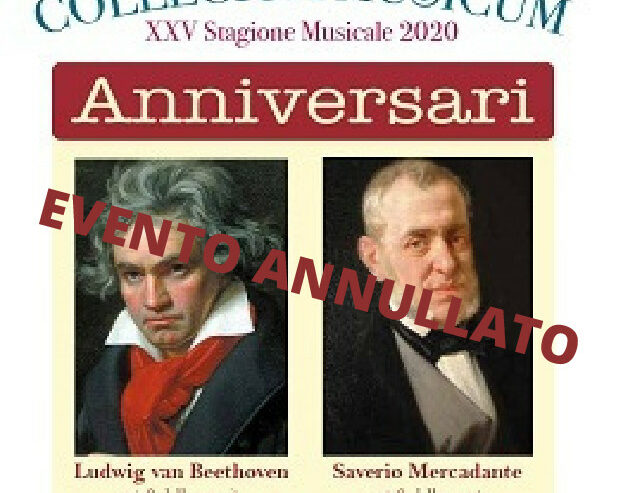 Comunicato annullamento concerti