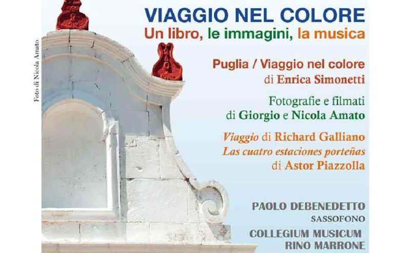 Comunicato stampa concerto per concerto ” VIAGGIO NEL COLORE”