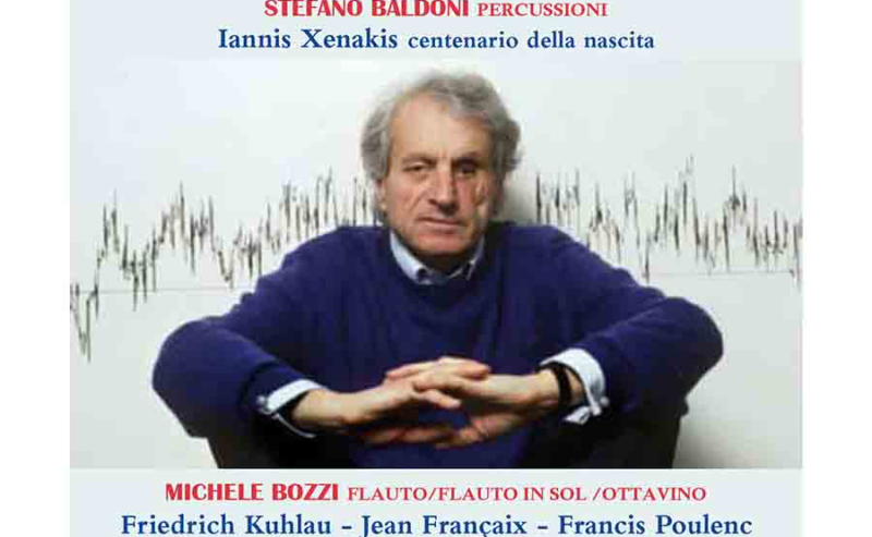 Rassegna stampa per concerto Iannis Xenakis centenario della nascita